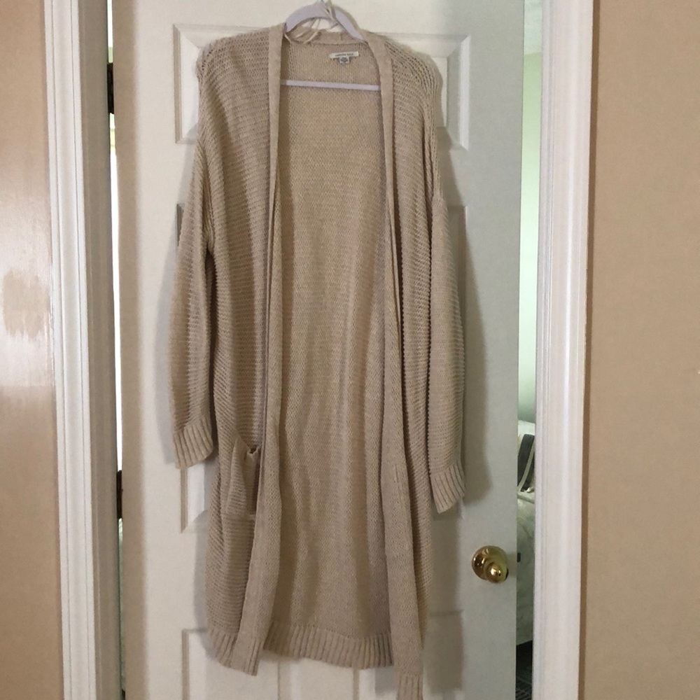 American eagle long duster cardigan